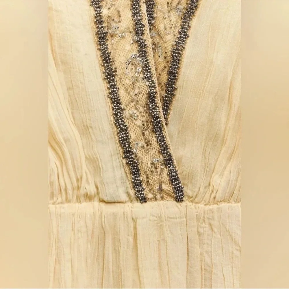 ZARA EMBROIDERED BEADED DRESS ZW COLLECTION NWT - Picture 7 of 14